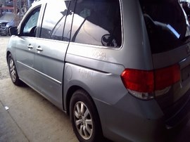 2010 HONDA ODYSSEY,  BLUE, EX-L MODEL, 3.5L, AT, FWD.  A25197